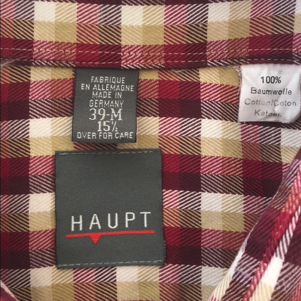 Haupt Men’s Button Down Shirt - Picture 4 of 4